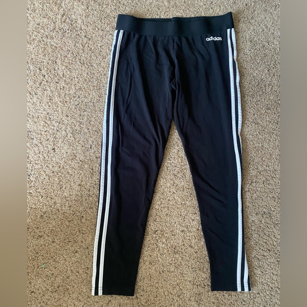 Adidas Cotton Leggings, size Large